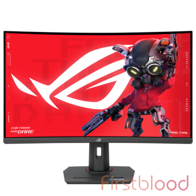 玩家国度 XG32WCS 32寸 2K WQHD 180Hz 曲面 电竞显示器 FreeSync 