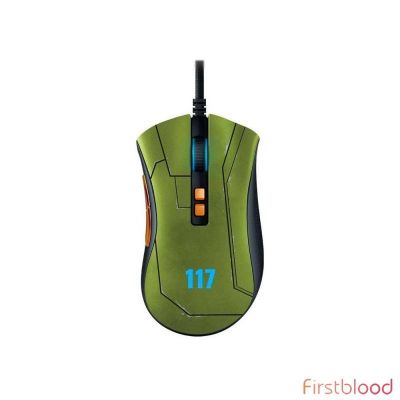 雷蛇 DeathAdder V2 Wired Gaming Mouse with Best-in-class Ergonomics - Halo Infinite