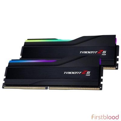芝奇 幻锋戟Z5 RGB 32GB (2x 16GB) DDR5 6600MHz CL34 内存 - 黑色