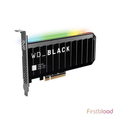 西部数据黑盘 AN1500 WDS100T1X0L 1TB RGB NVMe PCIe Gen3 x8 SSD固态硬盘Add-In-Card