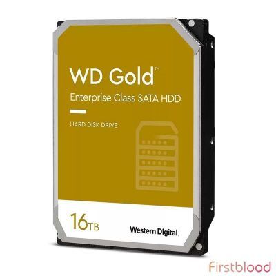 西部数据WD161KRYZ 16TB Gold 3.5寸SATA 6Gb/s 512e 企业级机械硬盘