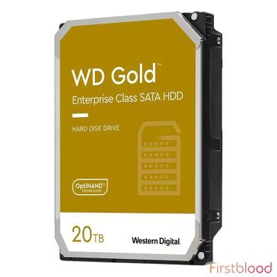 西部数据Gold 20TB 3.5寸SATA III 6Gb/s 512e 企业级机械硬盘- WD201KRYZ