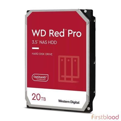 西部数据WD201KFGX 20TB 红盘 PRO 3.5寸7200转SATA3 NAS 机械硬盘