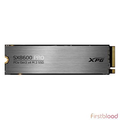 威刚XPG SX8600 PRO 2TB PCIe 3.0 NVMe M.2 SSD with Heatsink - ASX8600PRO-2T-CS