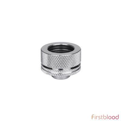 TtPacific Compression G1/4 for PETG Tube 16mm(5/8inch) Fittings - Chrome