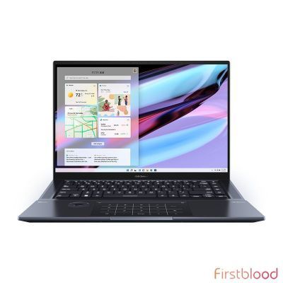 华硕 ZenBook Pro 16X OLED UX7602 16英寸 3.2K 笔记本电脑 i9-13900H 64GB 1TB RTX4070  W11P 触控