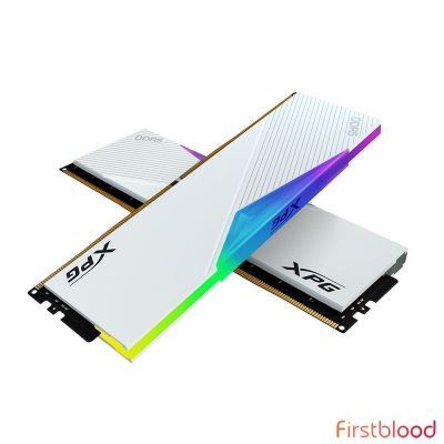 威刚XPG LANCER RGB 32GB (2 x 16GB) DDR5 7200MHz Memory - 白色