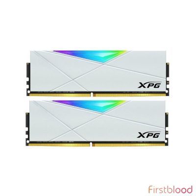 Adata XPG Spectrix D50 32GB (2*16GB) DDR4 3200Mhz RGB Memory - White