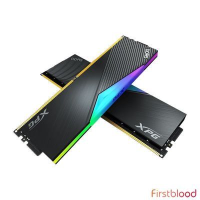 威刚XPG LANCER RGB 32GB (2 x 16GB) DDR5 7200MHz Memory - 黑色
