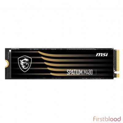 微星SPATIUM M480 1TB PCIe 4.0 NVMe M.2固态硬盘