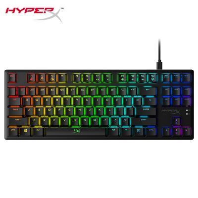 金士顿 HyperX 阿洛伊 Origins Core起源竞技版RGB游戏机械键盘 87键 水轴 黑色