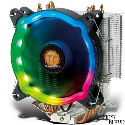 Tt（Thermaltake）UX200 ARGB CPU散热器风扇