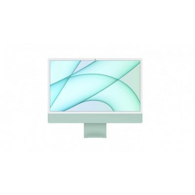 Apple iMac 24英寸 4.5K屏 新款八核M1芯片(8核图形处理器) 8G 256G SSD 一体式电脑主机 绿色官方授权 澳洲正品-