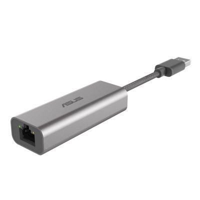 华硕 USB-C2500 USB 3.2 Type-A转网口RJ45 Ethernet 2.5Gbps适配器