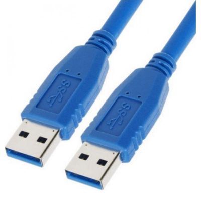 Astrotek USB 3.0 数据线 2米 - Type A 公口 转 Type A 公口 蓝色