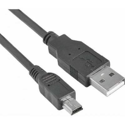 Astrotek USB 2.0 数据线 30厘米 - Type A 转 Mini B 5 针，公转公，黑色