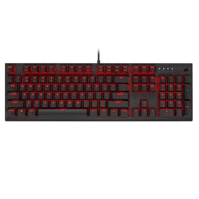 海盗船 K60 PRO 红色背光 机械键盘 游戏键盘 有线键盘 黑色 樱桃 VIOLA轴体