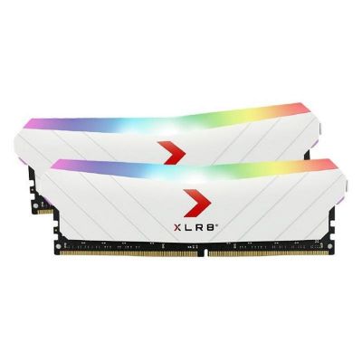 PNY XLR8 32GB (2x 16GB) DDR4 3200MHz 内存 - 白色