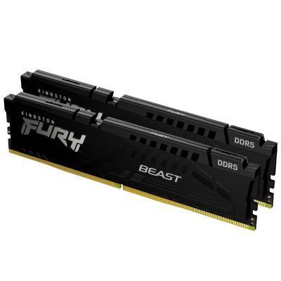 Kingston Fury Beast 32GB (2x16GB) 5200MHz CL40 DDR5 Desktop RAM